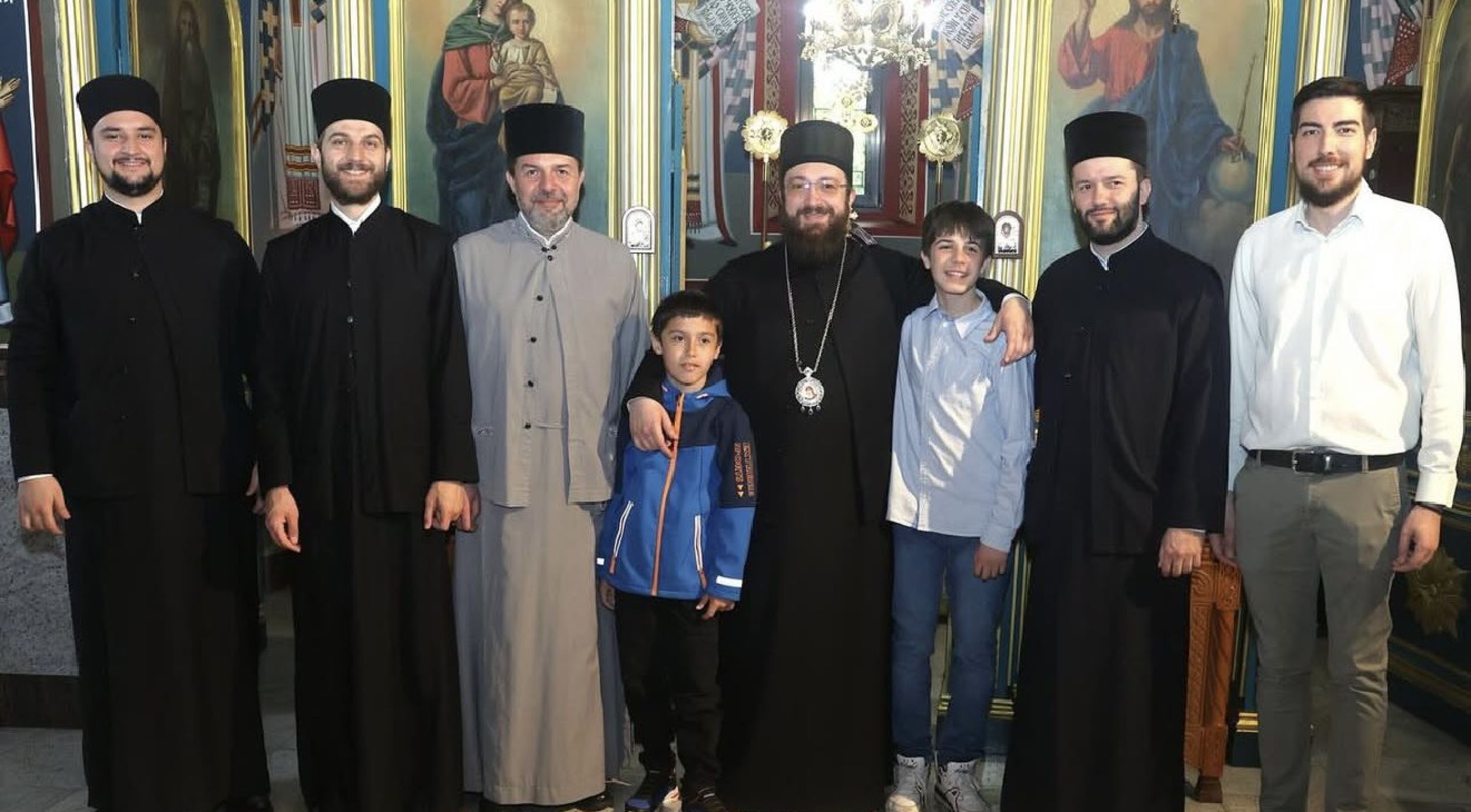 Владика Нектарије богослужио у миријевској цркви Светог Илије 