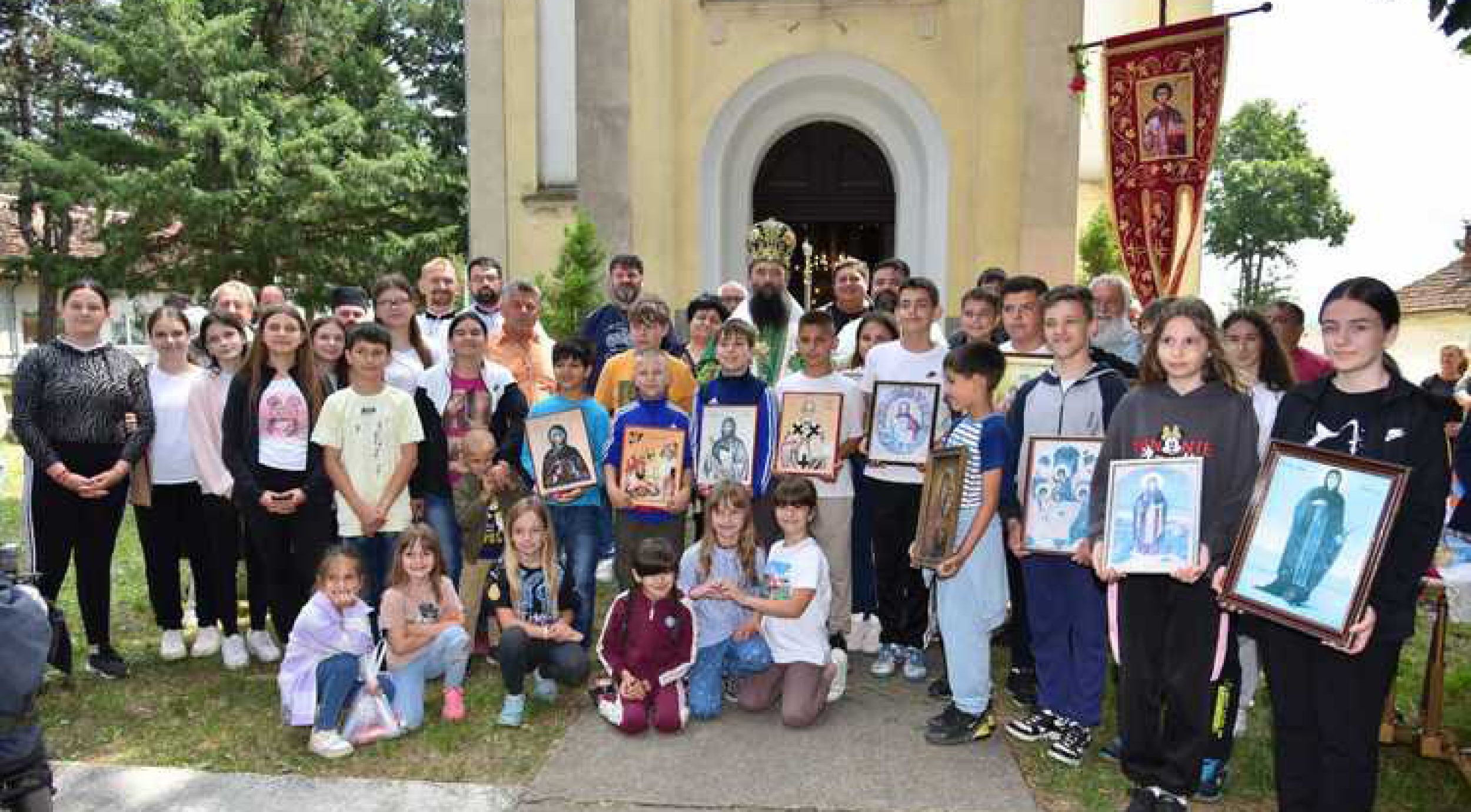 Духовски понедељак - слава храма у Штубику