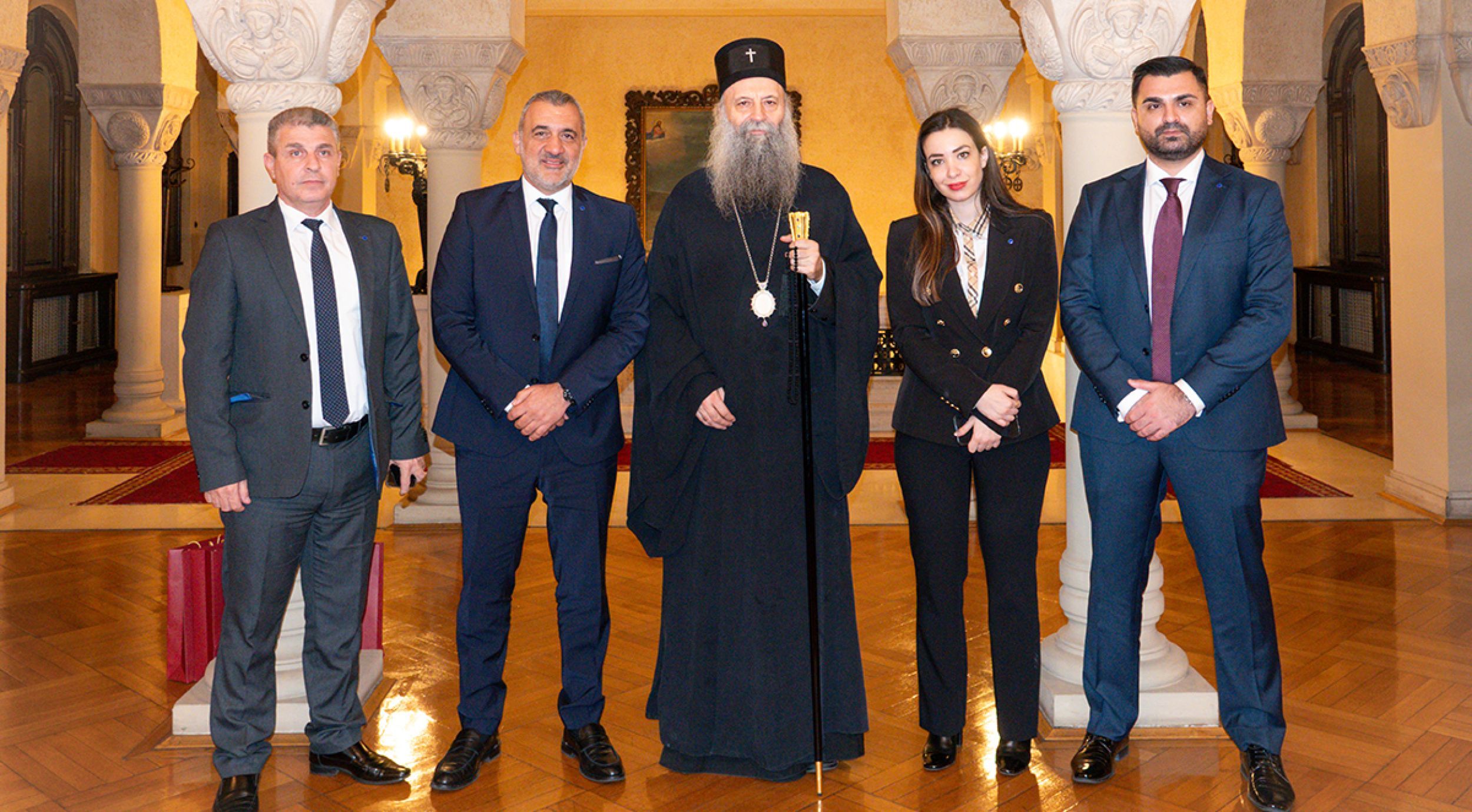 Патриарх беседовал с председательствующим делегации Европейского парламента по связям с Сербией