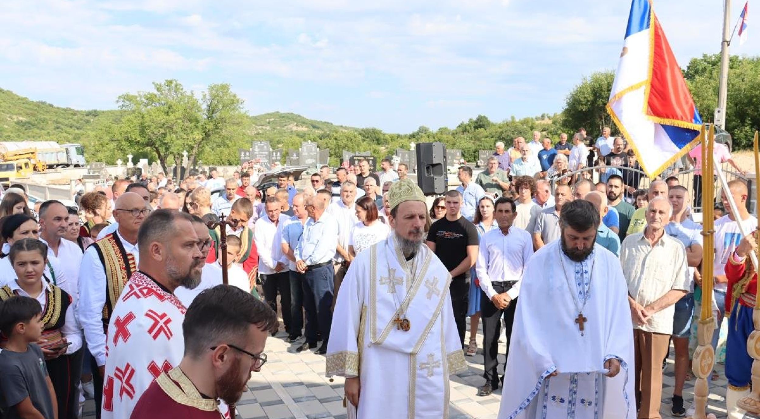 Освећење храма у Рогојевини код Билеће