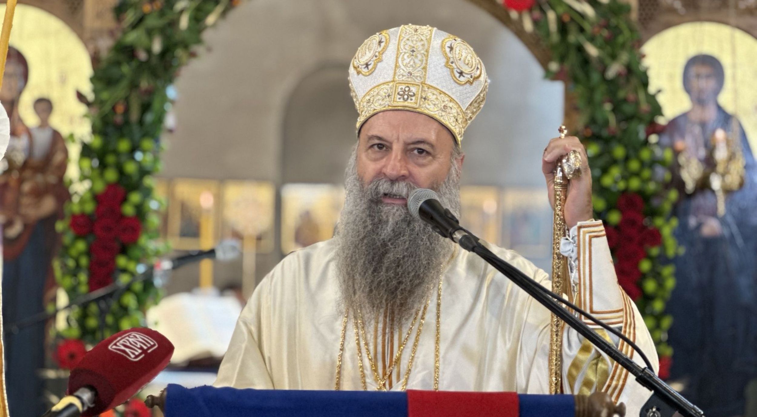 Патријарх Порфирије: Нема спасења, мира, радости, лепоте и било чега што је ваљано и добро, а да није од Бога и  да није Његов дар