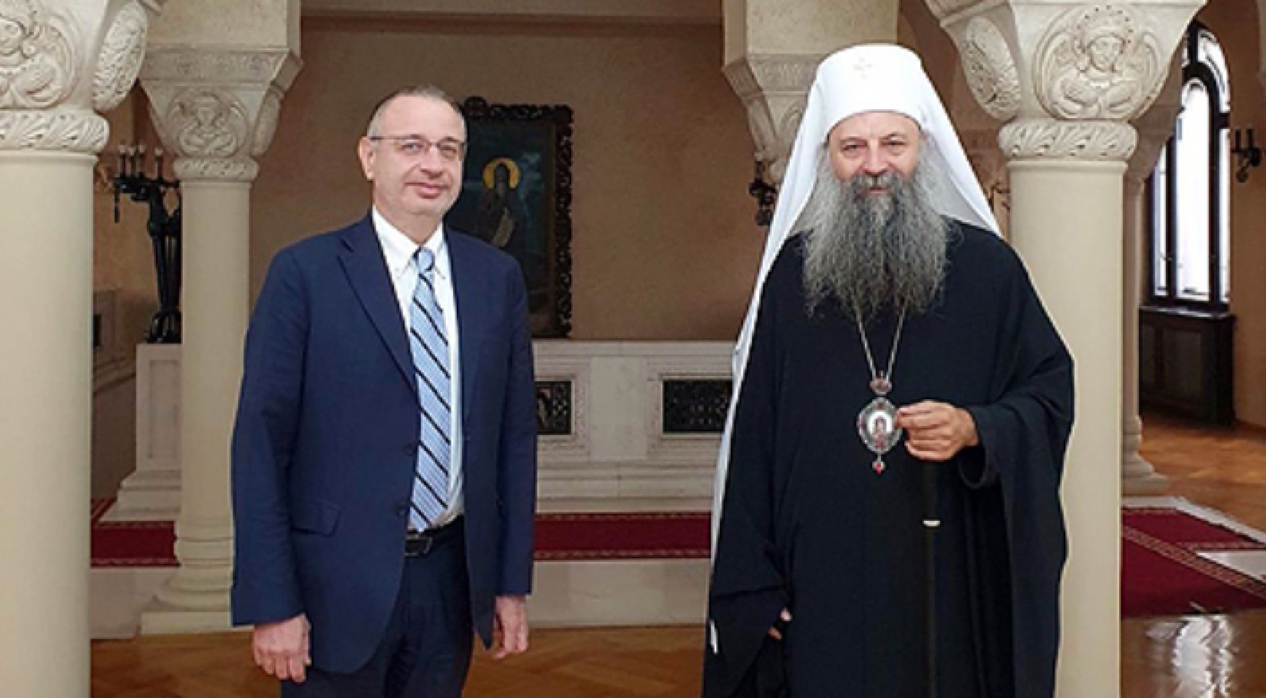 Ο Πατριάρχης ευχήθηκε στα μέλη της Εβραϊκής κοινότητας στη Σερβία επί τη ευκαιρία της εορτής τους 