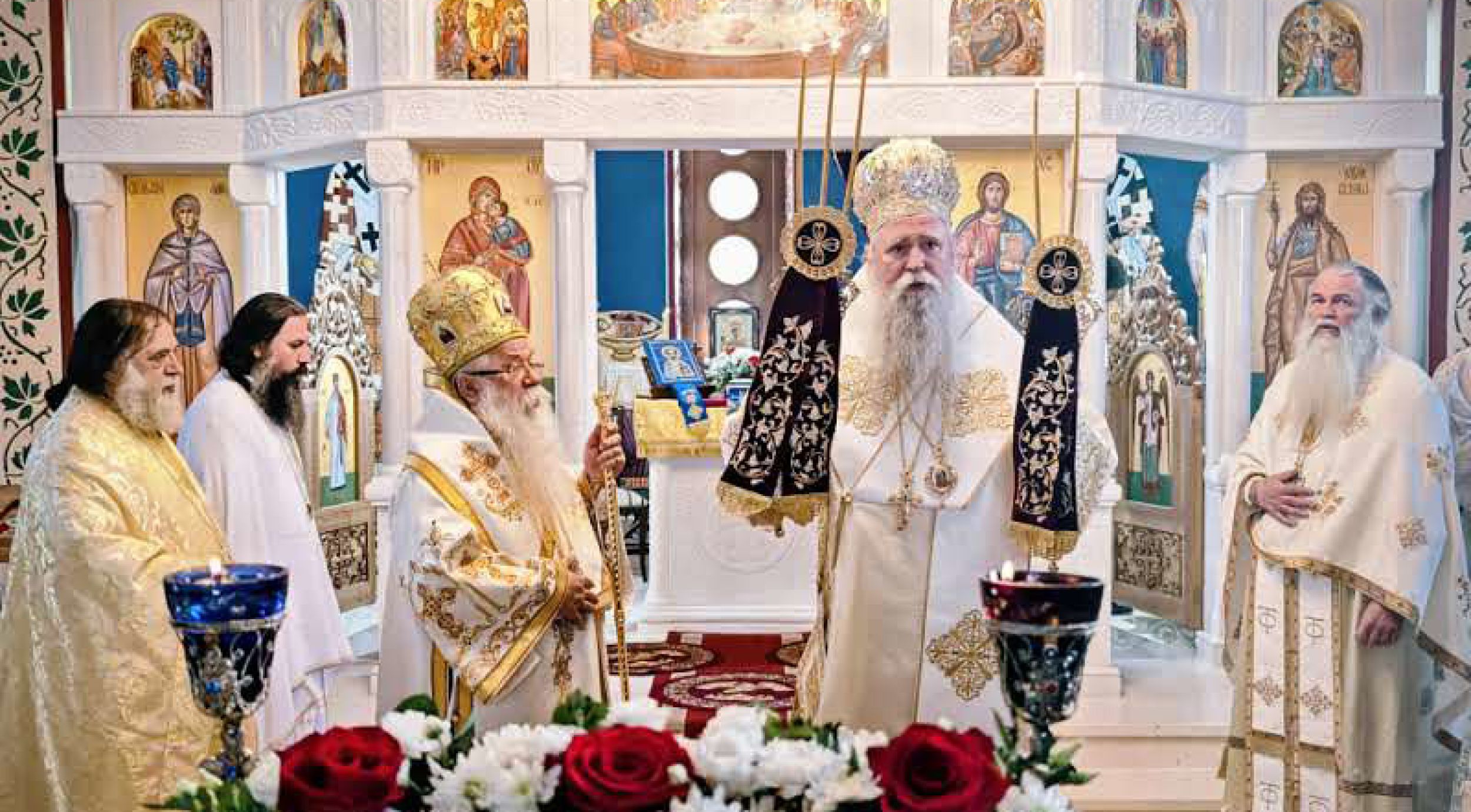 Митрополит Јоаникије на прослави имендана митрополита Хризостома у манастиру Тилави