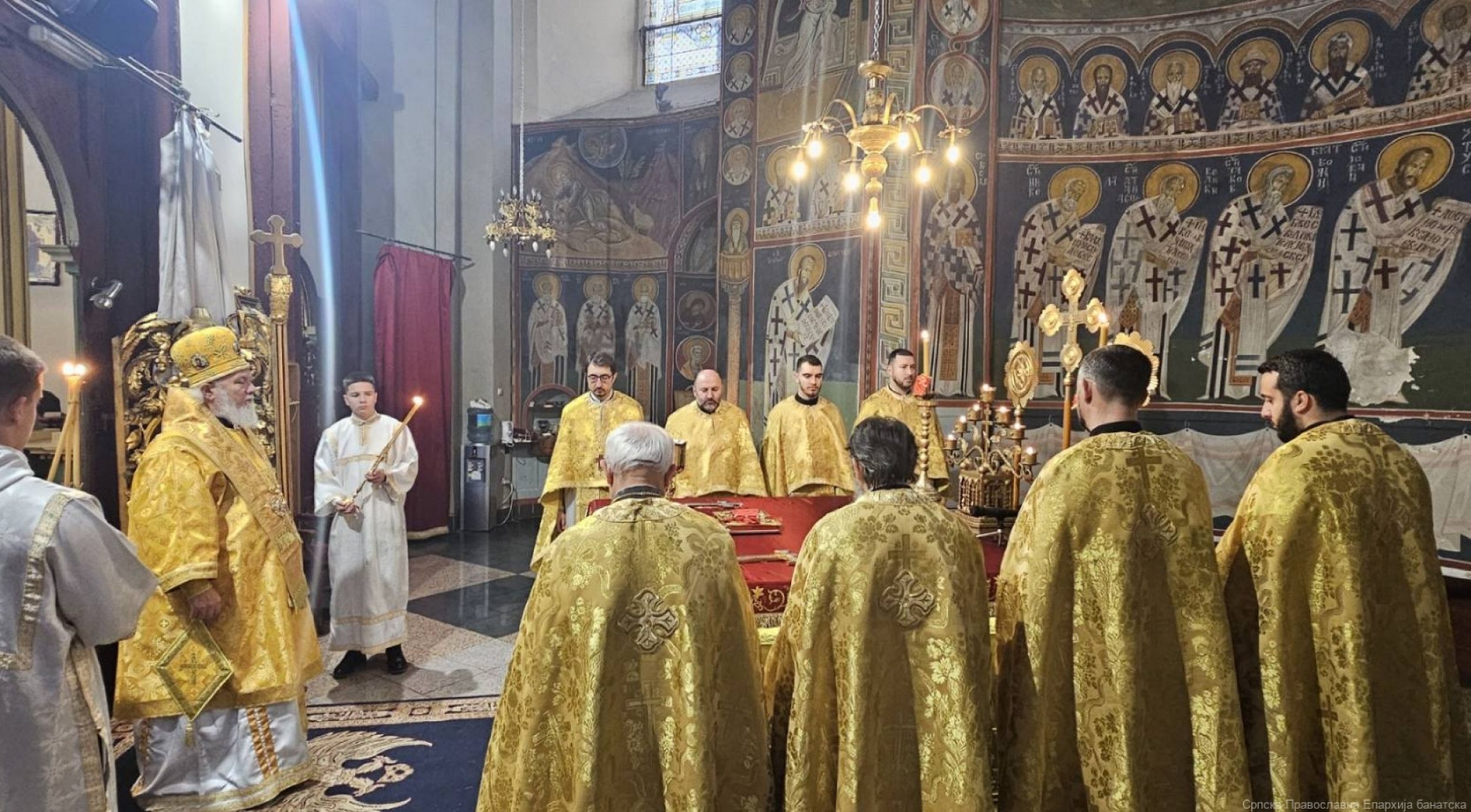 Слава Саборног храма Светог оца Николаја у Вршцу 