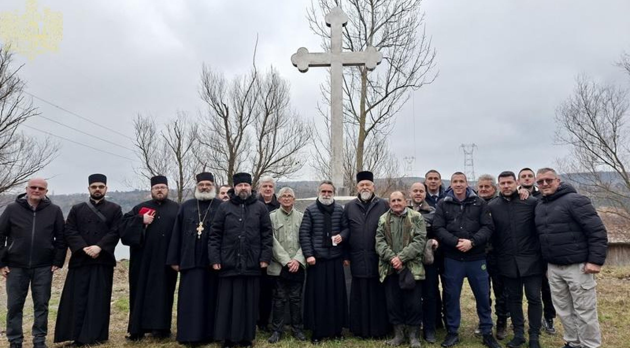 Освећен крст на месту страдања жртава Погрома у Бачкој