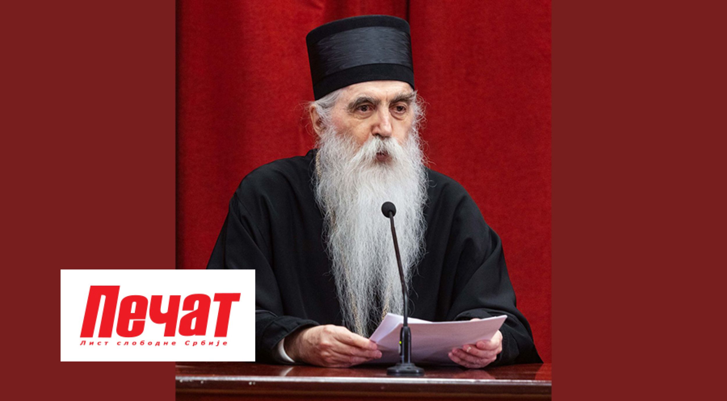 Митрополит бачки др Иринеј: Божићни интервjу Печату (2025)* ПРВИ ДЕО