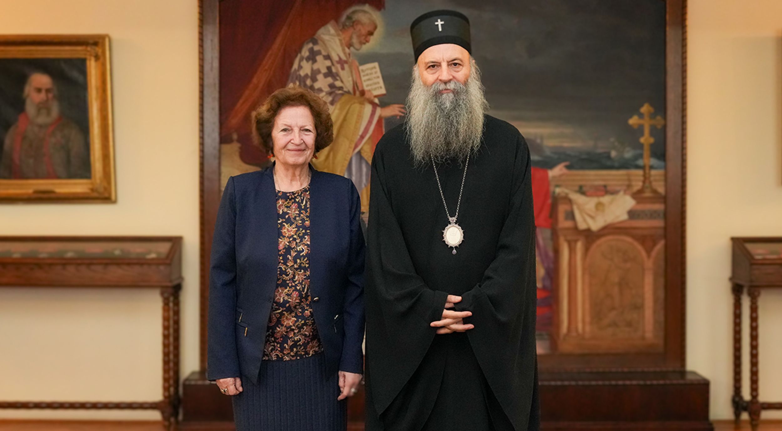 Патријарх Порфирије пружио подршку раду Меморијалног центра „Старо сајмиште” 