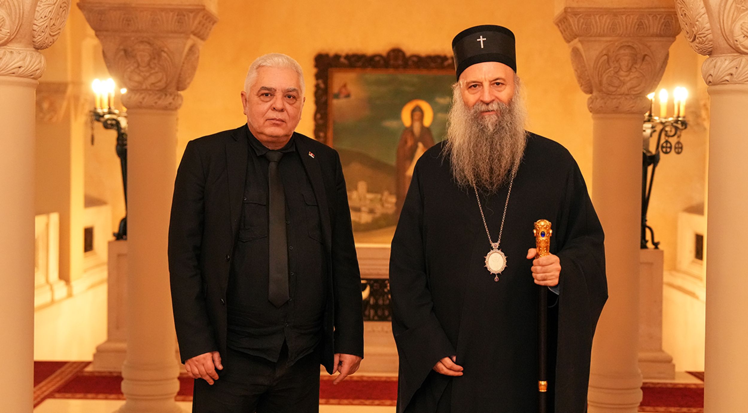 Патријарх Порфирије разговарао са министром Борисом Братином