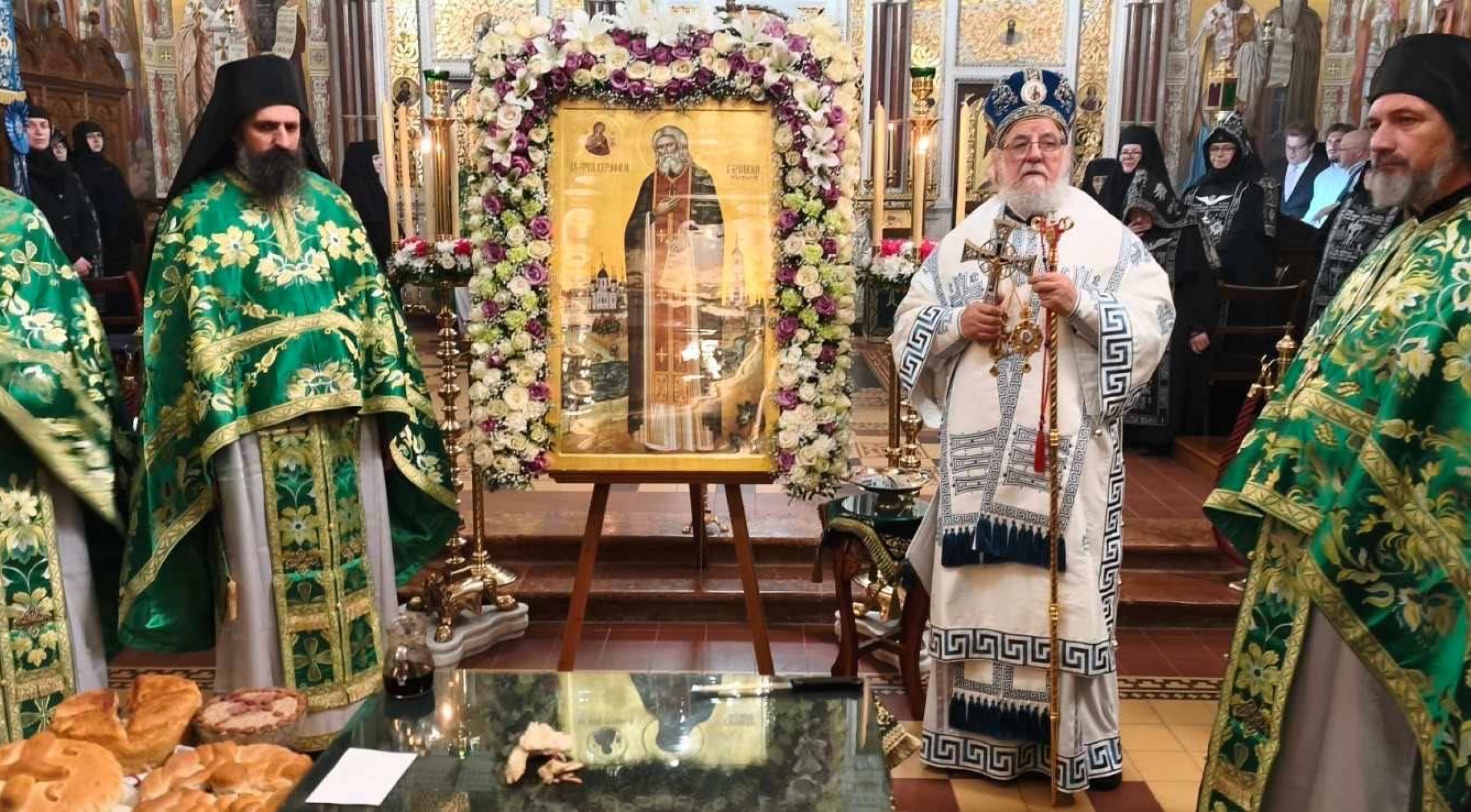 Свети Серафим Саровски прослављен у манастиру Гргетегу