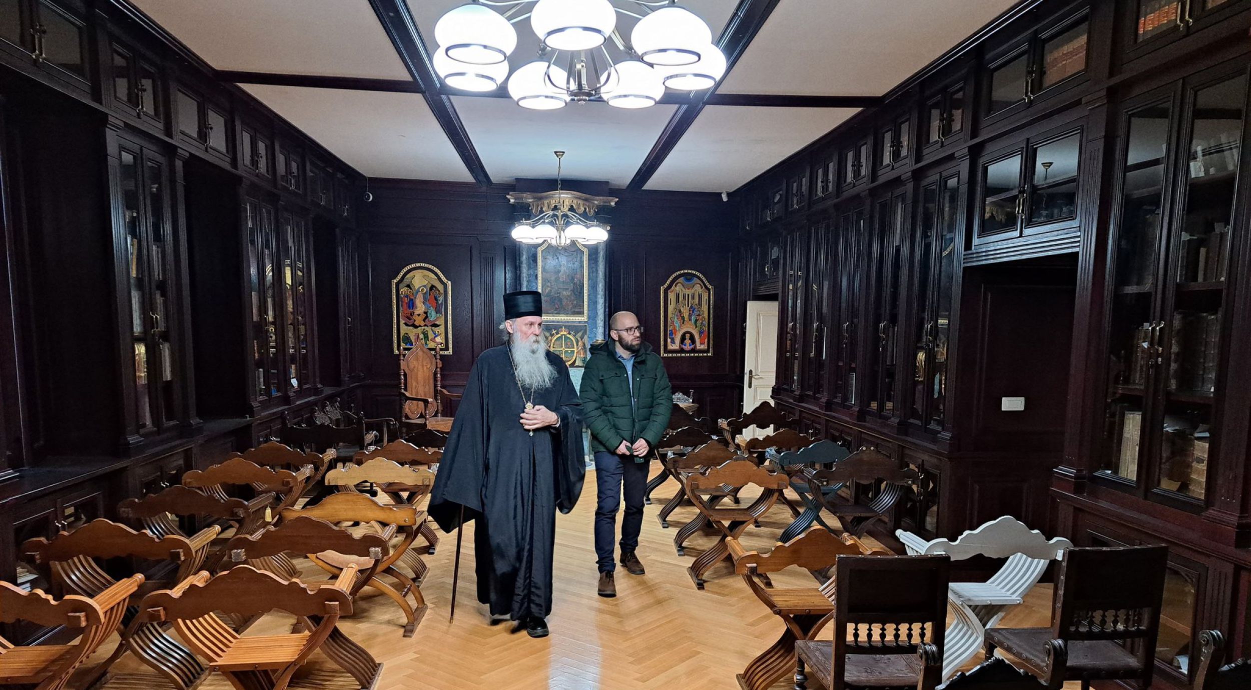 Градоначелник Пакраца посетио Владичански двор и Саборну цркву