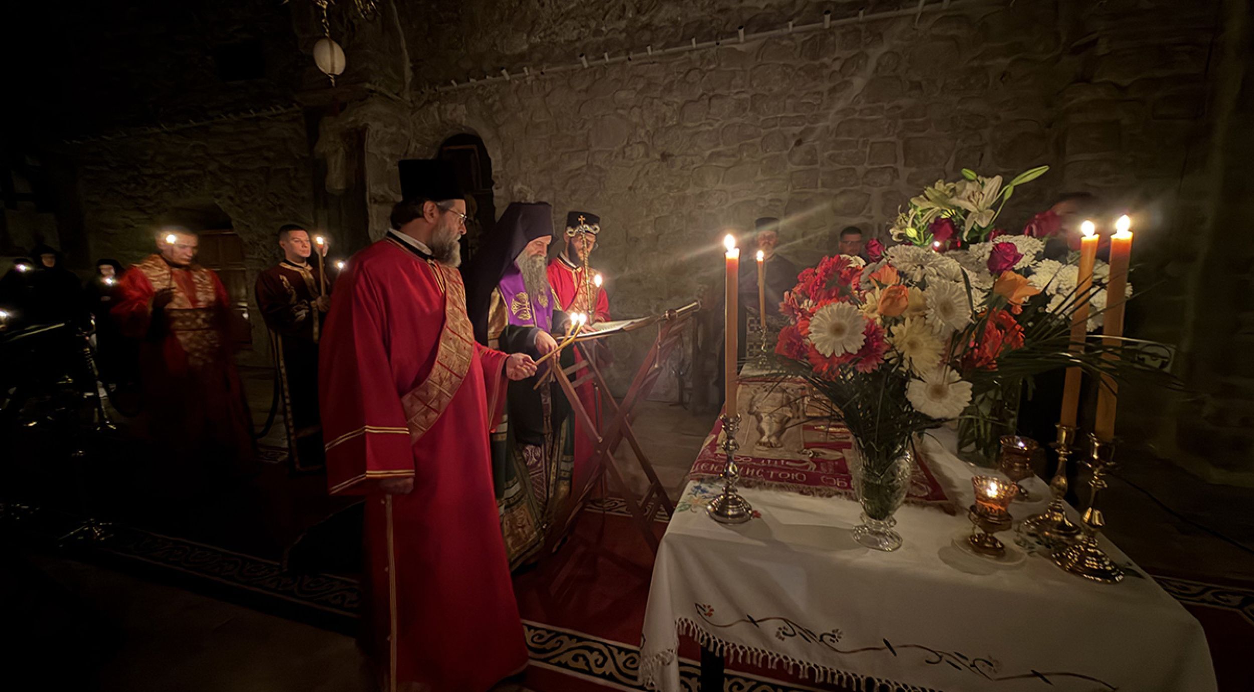 Ο Πατριάρχης χοροστάτησε στην Ακολουθία του Επιταφίου Θρήνου στο Πατριαρχείο Πεκίου