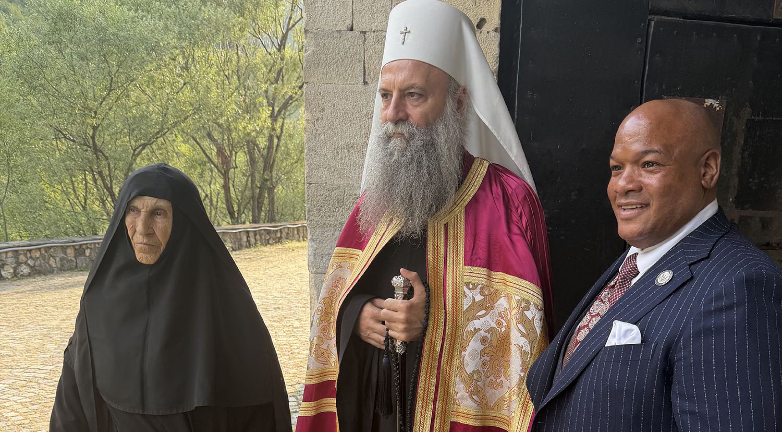 Патријарх Порфирије и пастор Бернс стигли на Косово и Метохију